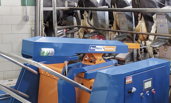 BouMatic SR2 utófürösztő robot