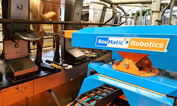 BouMatic SR2 utófürösztő robot